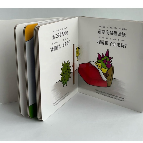 Bilingual Children’s Board Books in English, Mandarin, & Pinyin (G13) - Picture 7 of 10